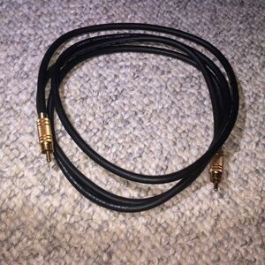 Gold plated RCA cable 3' coaxial for stereo connections